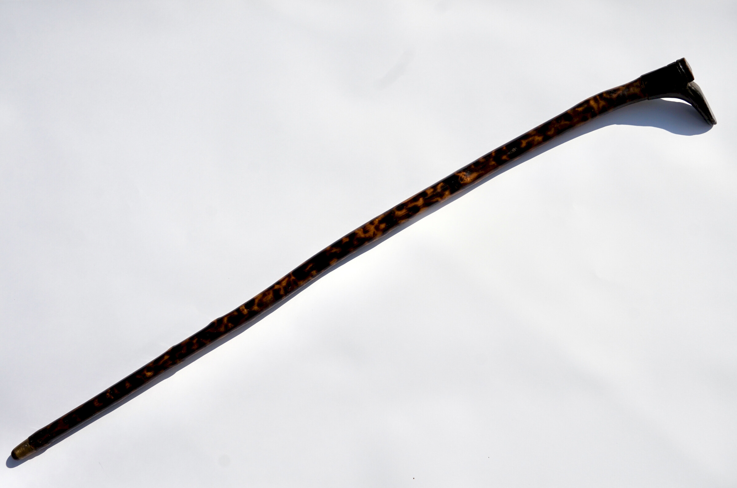 A Folk Art boot Walking stick, France ca. 1920