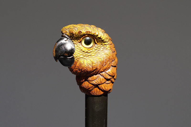 Cockatoo ladie‘s Cane by S.Fox, England ca. 1900