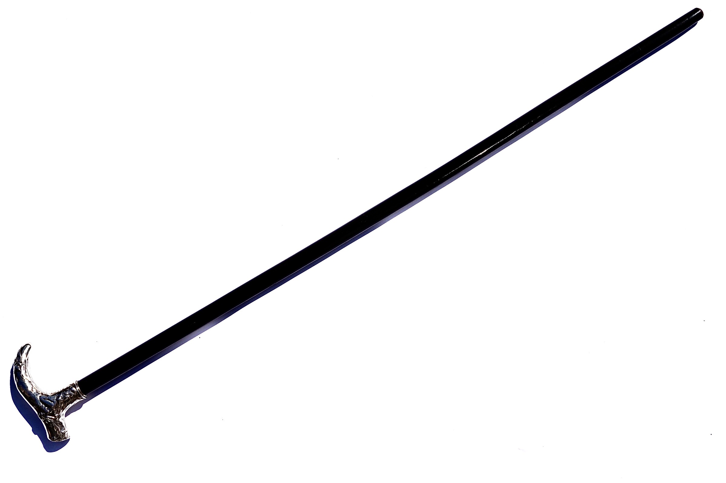 Maiden and Flowers, Art Nouveau Walking stick. Germany, ca. 1900